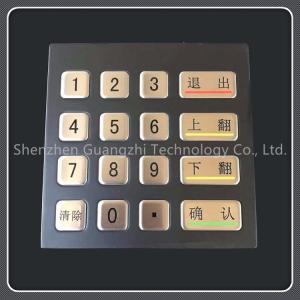 Best 16 Keys Type Industrial Numeric Keypad For Self Service Vending Machine wholesale