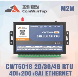 Best RS 485 communication and 4-20mA analog input CWT5018 gsm gprs modbus ethenet controller wholesale