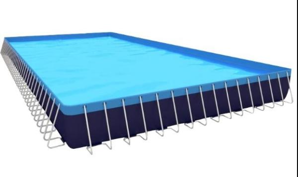 Cheap Lightweight PVC Inflatable Swimming Pool With Metal Frame Home Use Indoor for sale