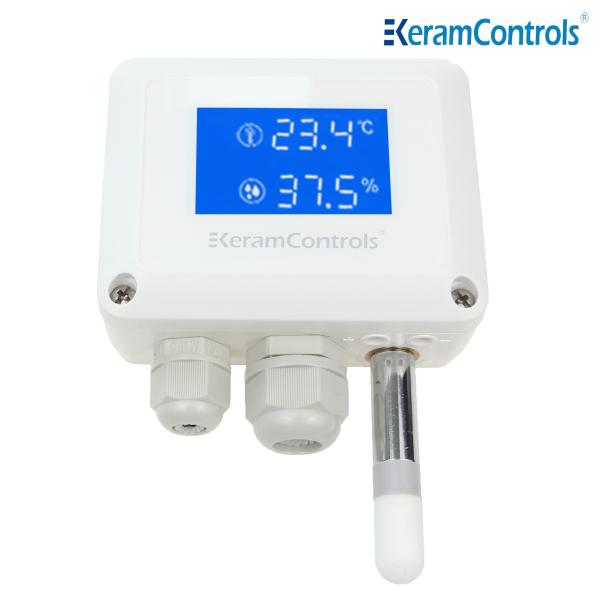 Cheap 4-20mA LCD Display Temp Humidity Transmitter For Greenhouse for sale