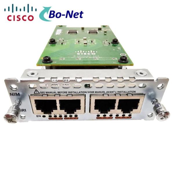 Cheap BRI Network Interface Voice Network Module NIM-4BRI-NT/TE Cisco 4 Port Durable for sale