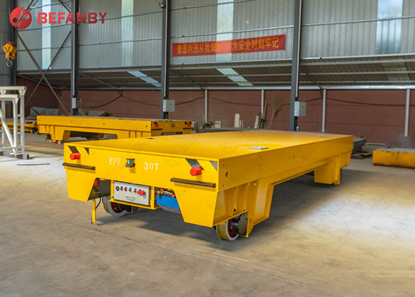 20m/Min Dc Motorized Handling Plc 8 Ton Steel Billets Handling Dc Motorized Trolley
