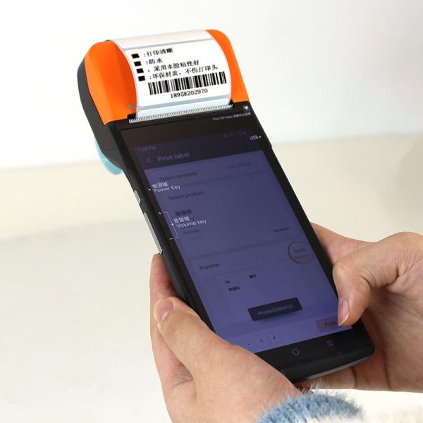 Cheap RoHS Android Rugged Pda Portable POS Terminal for sale