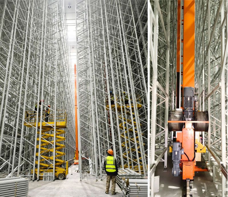 Cold Storage Warehouse ASRS