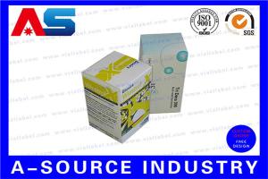 Glossy / Matt Bio Custom 10mL Vial Box Cardboard Moving Boxes For Lab Test boxes for vials