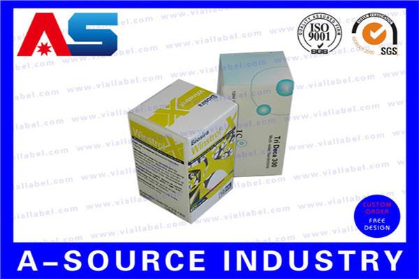 Cheap Glossy / Matt Bio Custom 10mL Vial Box Cardboard Moving Boxes For Lab Test boxes for vials for sale