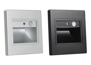 China Automatic LED Wall Light Motion Sensor 1.5 Watt recessed Installation on sale