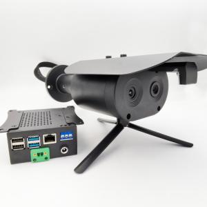 Best JP008 Elevated Body Temperature Screening Thermal Imaging Camera measuring and detecting a large flow of people within 0.05 seconds wholesale