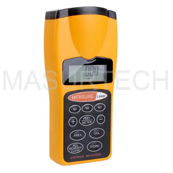 Cheap Multi-function LCD Ultrasonic Distance Meter Measure Ultrasonic Range Finder with Laser for sale