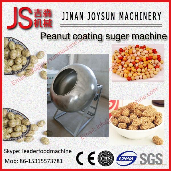 Cheap 30 - 50kg / h Peanut Coating Machine With Speed Control Software for sale