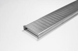 China 304 Stainless Steel Wedge Wire Screen Plate Panel Customized For Heel Guard Grating on sale