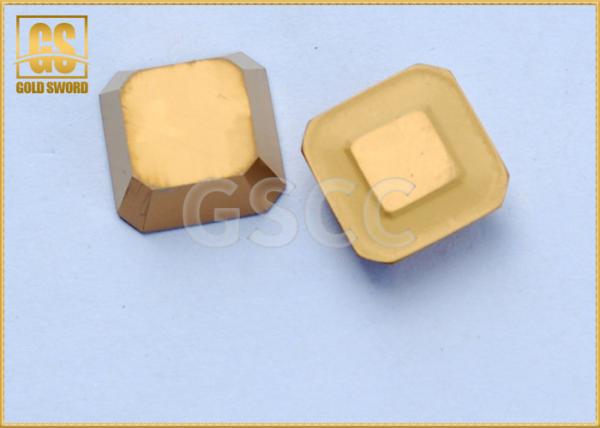 Cheap Golden Tungsten Carbide Inserts CNMA / CCMT / CNMG / CNMM Type OEM Service for sale