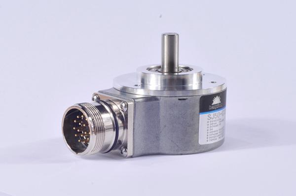 Cheap Gray Code 10 Bit Single Turn Absolute Encoder Solid Shaft 8mm for sale