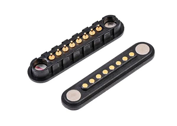 Cheap Customized Spring Force 8 Pin Magnet Charging Base Contact And Probe Magnet Base for sale