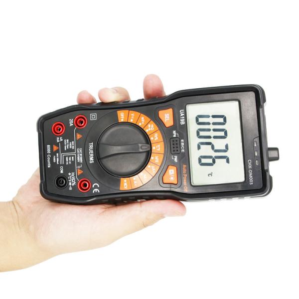 Cheap 100mF LCD Digital Multimeter LED Torch Non Contact Circuit Tester for sale