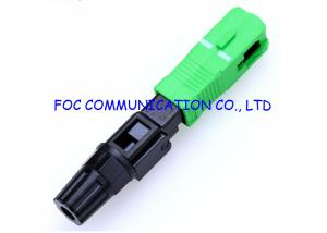 China SC SM APC Field Installable Connector For Optical Cable Interconnection on sale