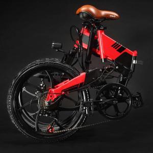 Best Fold Up Ebikes Built In Lithium Battery Full Suspension 48v 9.6Ah Richbit Top-730 wholesale