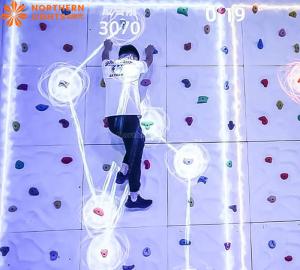 Best Activate Climb Game Interactive Projection Active Rock Climbing Wall wholesale