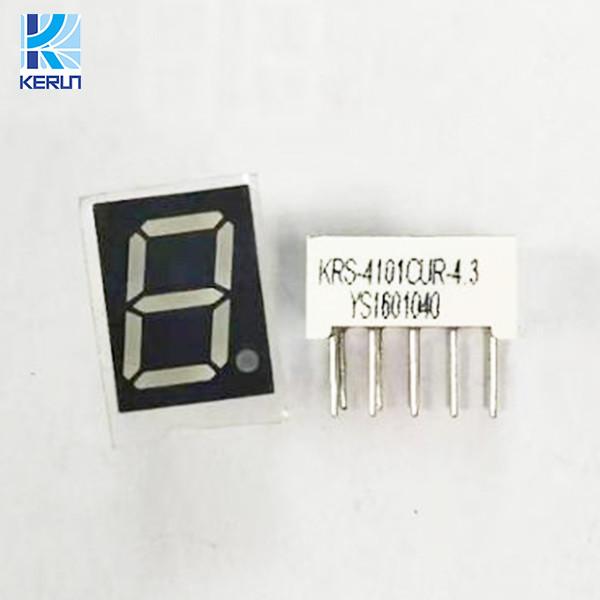 Cheap 0.4Inch One Digit Numeric LED Display 7 Segment For Digital Indicator for sale