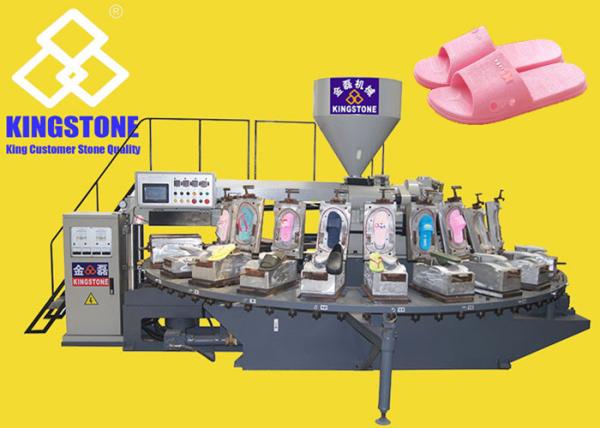 Cheap 200 Pairs/Hour 24 Station PVC Rubber Slipper Making Machine for sale