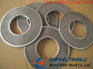 China Circular Filter Disc Single And Multi Layer Mesh Punch Press Or Edging on sale