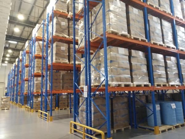 Cheap Warehouse Heavy Duty Storage Pallet Rack Simple Structure Customized for sale