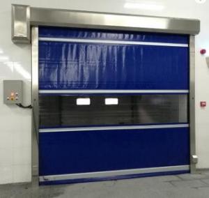 Best Industrial PVC Rapid Roller Doors Automatic Formed  Effective Insulation wholesale