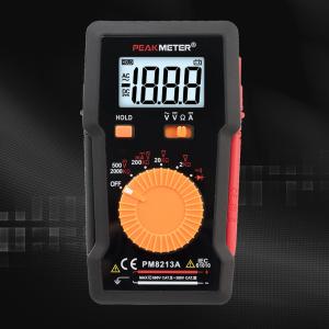 China CR2032 Button Battery PM8213A Mini Portable Handheld Digital Multimeter 200mA on sale