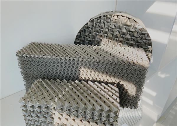 Cheap Wire Gauze Corrugated Metal Structured Packing , Structured Packing Column for sale