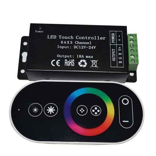 Cheap KooSion RF Wireless Touch RGB LED controller for RGB LED Strips 6Ax3Channel for sale