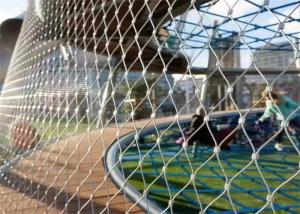 Best 180 Meter Length Stainless Steel Wire Rope Mesh For Playground Fence wholesale