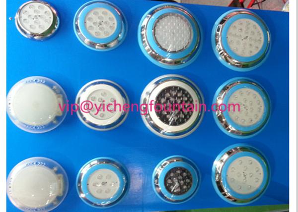 Cheap 14 Programmes Color Changing LED Underwater Pool Lights AC12V Plastic And SS Material With Remote Controller for sale