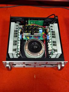 2X550W Professional Power Amplifier 1500W Class AB With Two Cooling Fans