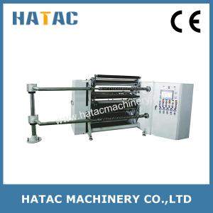 China Automatic Kraft Paper Slitting Rewinding Machine,High Speed Laminated Paper Slitter Rewinder,PET Slitting Machine on sale