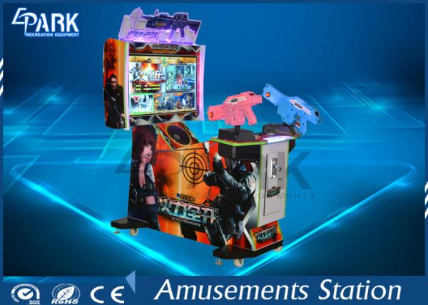 Cheap Interesting Dynamic Shooting Arcade Machines With Stereo Sound System for sale