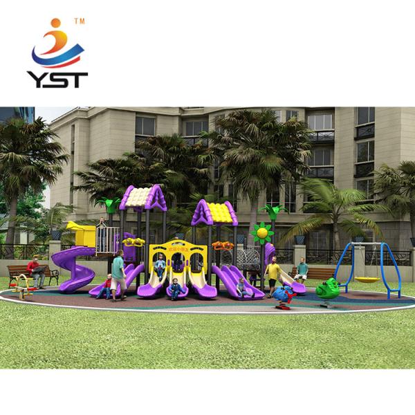 Cheap Sandblasting Water Park Playground Equipment Plastic Playground Slide Anti Aging for sale
