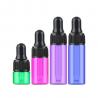 2ml 5ml Tither Color Glass Bottle Essential Oil Sample Bottle Of Travel Packing for sale