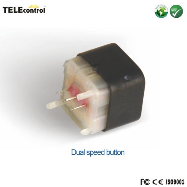 Cheap Telecontrol telecrane key radio remote controllers dual speed push buttons for sale