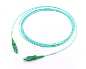 FTTH OM3 Simplex Aqua 3m Sc Apc To Sc Apc Patch Cords