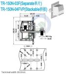 Versatile Applications with Through Panel Terminal Blocks 2-24 Poles and M4