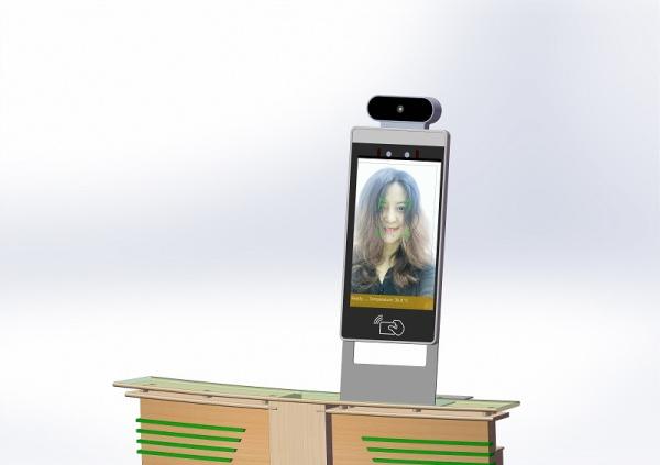 Cheap Android  POE 8'' Tablet With Body Temperature Test And Facial Recognition For Access Control for sale