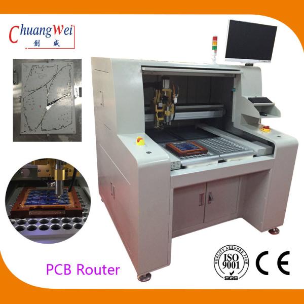Cheap High Efficient PCB Router Machine PCB Singulation Dual workstation for sale