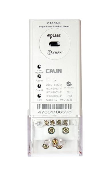 Cheap LoraWAN Din-rail Single Phase Electricity Meter for Mini-grid and Submetering Project Customizable Cloud Server Include for sale