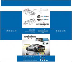 Best 5 Compact Size Backup Sensor Kit , Reverse Parking Sensor Kit 350 / 1 Contrast wholesale