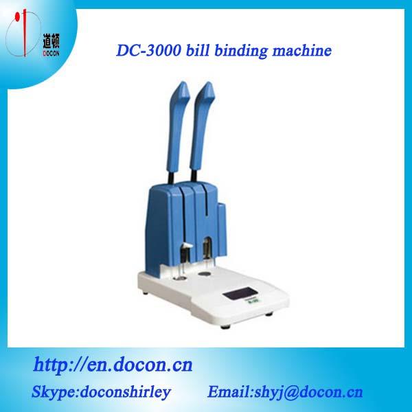 Cheap DC-3000 manually bill binding machine for sale