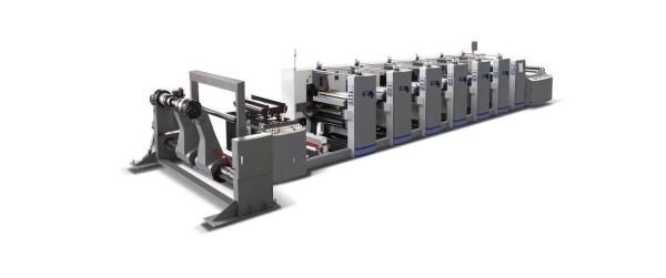 Cheap Single Faced Printing Unit Type 6 Colors Flexographic Machine for Paper Plate Varnishing for sale