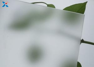 China Clear Frosted Acrylic Sheet Cut To Size 3mm Lucite PMMA Matte Panels on sale