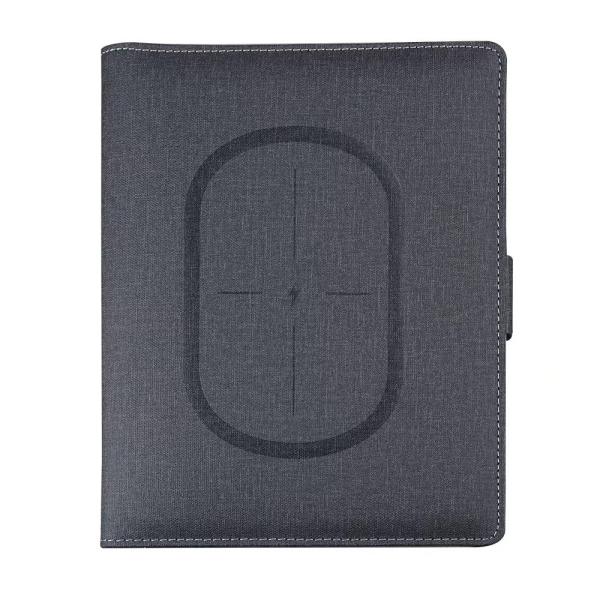 Cheap A5 Wireless Charging Notebook Multi-Function Business Card With Data Cable Notebook for sale