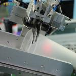 Automatic servo one color plastic cone cup screen printing machine with auto