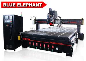 China Blue Elephant 2040 Auto Tool Changer CNC Oscillating Knife Spindle Sander Tool Blade Roll Paper Cutting Machine on sale